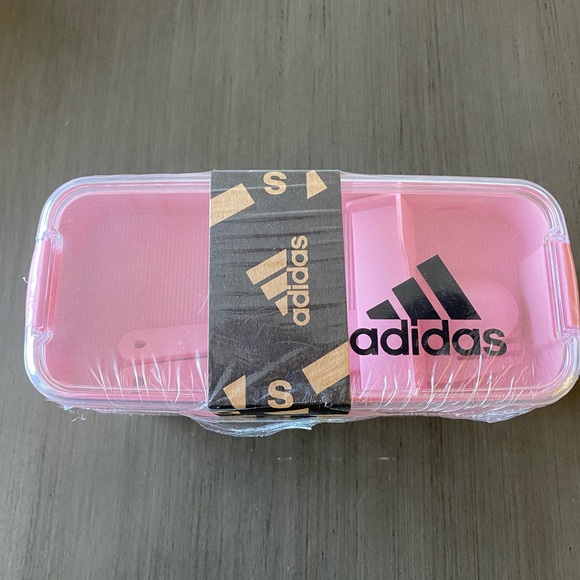 adidas Kitchen Adidas Stackable Bento Box Pink Lunch Containers